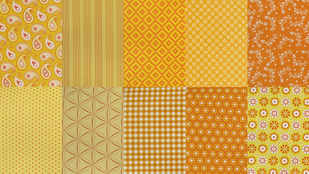 Folia 46149 - blok s motivem zluty, 30 listu